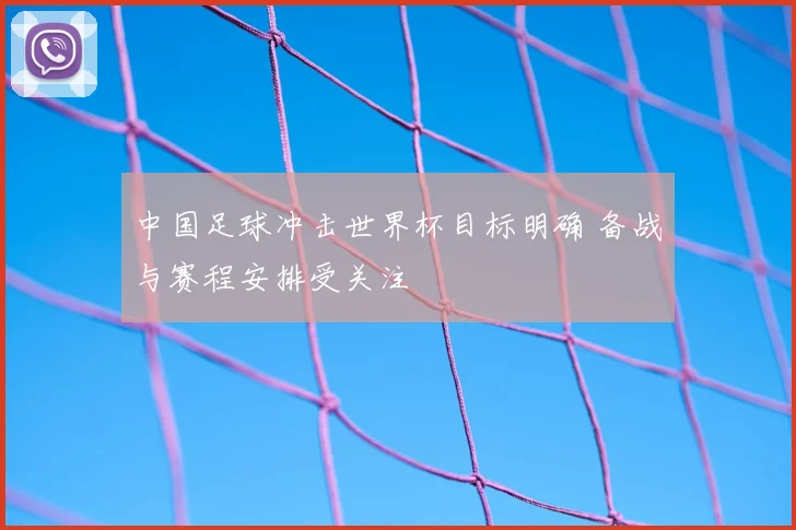 中国足球冲击世界杯目标明确 备战与赛程安排受关注